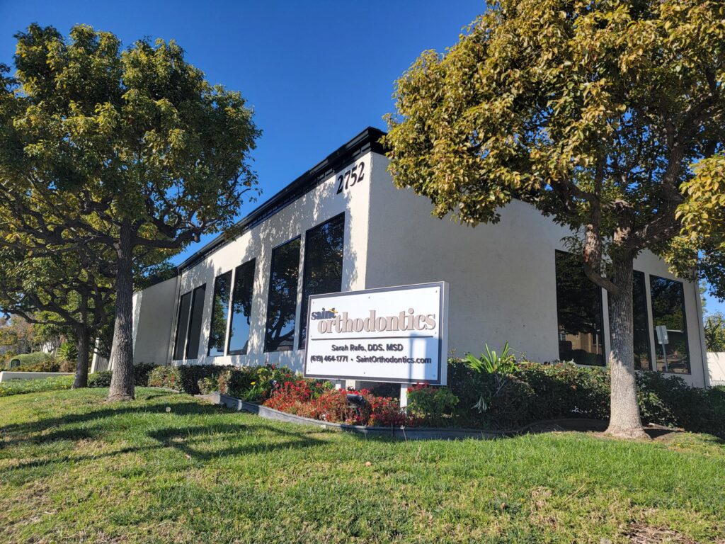Front of Office - Saint Orthodontics - Your Orthodontist in San Diego Specializing in Invisalign, Clear Aligners, Teeth Whitening, Braces, and More.